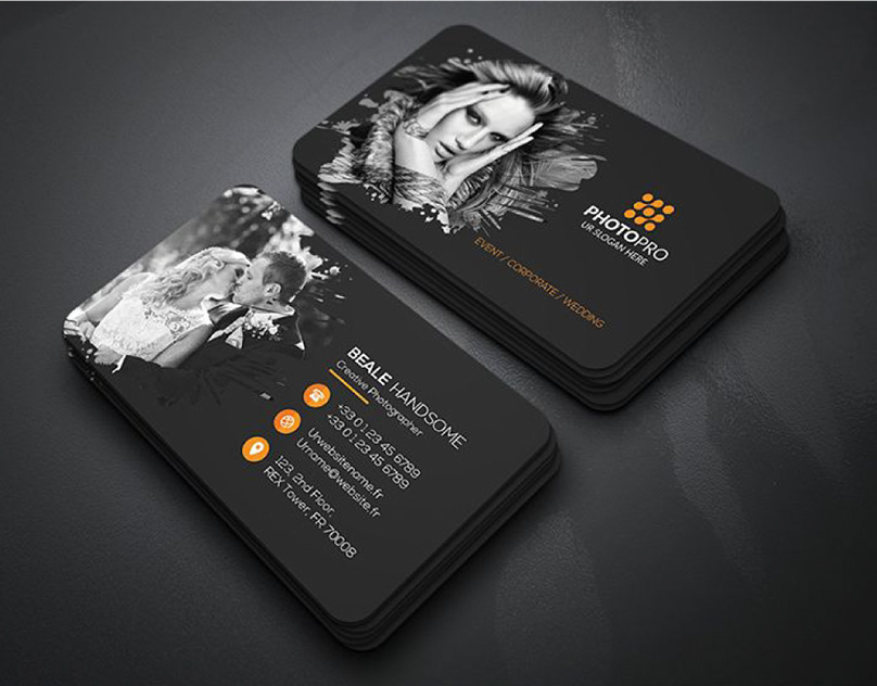 Minimal Business Card - design by Md Alamin Ashif