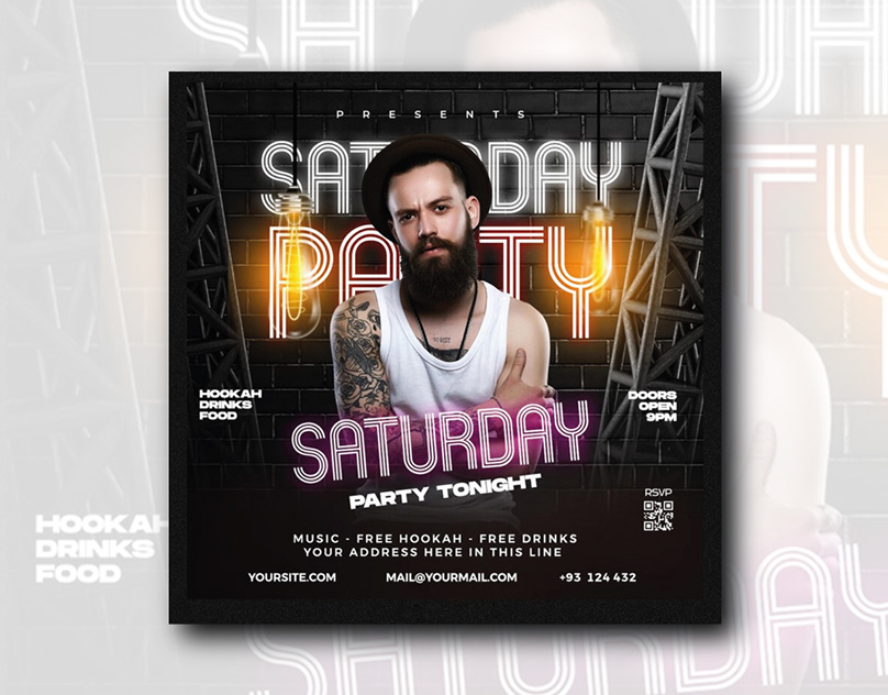 Clean Flyer Layout - design by Md Alamin Ashif