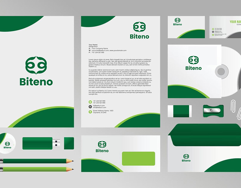 Logo and Corporate Identity - design by Md Alamin Ashif