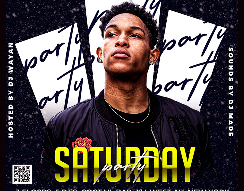 Event Announcement Flyer - design by Md Alamin Ashif